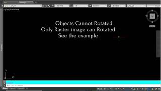 OLE objects cannot be rotated in AutoCAD [upl. by Nnaul394]