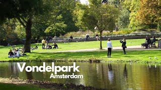 Vondelpark Amsterdam  Autumn 2022 [upl. by Anivlek982]