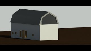 REVIT HOW TO mansard roof french roof curb roof easy tutorial REVIT s019 [upl. by Ettenad]