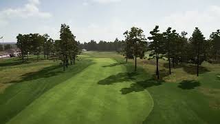 Royal Drottningholm Golf Course  Hole 9 Trackman Virtual Indoor Golf Preview [upl. by Hildie185]