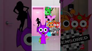 POV Sprunki Incredibox Raddy Sky Vineria Pinki Oren Durple Went to wrong Toilet sprunki incredibox [upl. by Ginelle179]