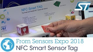 Sensors Expo 2018 NFC Sensor Tag [upl. by Singleton]