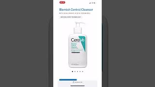 Difference between CeraVe Blemish Control Cleanser and CeraVe Acne Control Cleanser [upl. by Areek667]