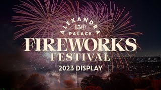 Ally Pallys Fireworks Festival 2023 official full display show HD [upl. by Airtemak]