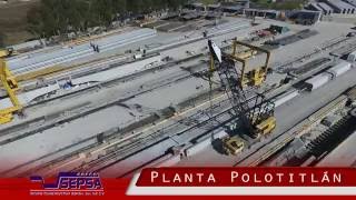 Prefabricadora SEPSA  Planta Polotitlán Estado de México [upl. by Tutt]