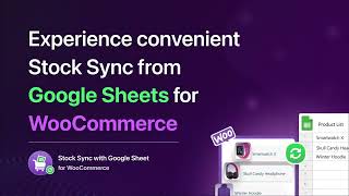 Stock Sync for WooCommerce with Google Sheet features under 1 minute  WooCommerce Bulk Edit plugin [upl. by Arratoon]