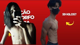 MEHOR EVOLUÇÃO ECTOMORFO 78 MESES DE ACADEMIA DE 51 KILOS ATÉ 59 [upl. by Sura180]