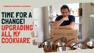 Mauviel Mcook professional range French cookware first impressions and unboxing [upl. by Parks673]