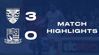 HIGHLIGHTS Dagenham amp Redbridge 30 Southend United [upl. by Nonnaehr]