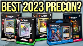 2023 Commander Precons Worst to Best  Which Commander Decks Are Most Worth Buying [upl. by Niatsirt]