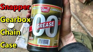 Snapper quot00quot GREASE Consistency Compared to 80W90 Gear Oil amp NLGI 2 GREASE [upl. by Giacinta]