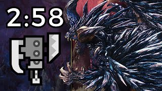 MHW Iceborne Tempered Ruiner Nergigante 258 Switch Axe TA Rules [upl. by Christabella]