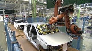 Mercedes AClass Production line [upl. by Ralf]