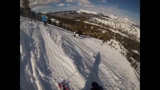 Breathtaking Views Traversing Across Kirkwood Ski Resort CA [upl. by Olethea]