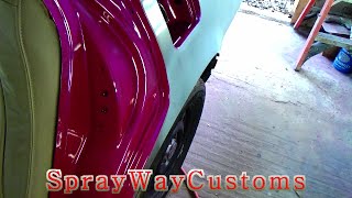 How To Paint Door Jambs  Outrageous Paint On 2001 Cadillac Deville  Part 1 [upl. by Idisahc]