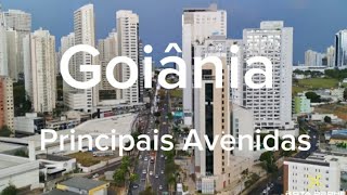 Goiânia Goiás  Vôo nas principais avenidas da cidade  PARTE 1 [upl. by Yraillih]