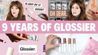 25 hours of insanely thorough GLOSSIER makeup reviews [upl. by Latif]