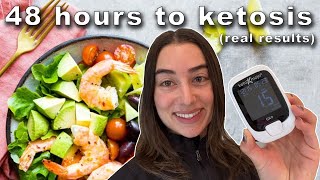 Get into Ketosis FAST Realistic Results [upl. by Aznola]