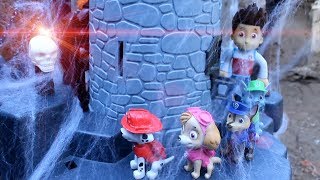 PATRULLA CANINA en la TORRE del FANTASMA PAW PATROL Patrulla de cachorros [upl. by Klingel]