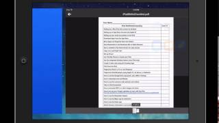 iPad Checklist Notability Tutorial [upl. by Ijar630]