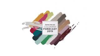 Colormix® Forecast 2019 Palettes — SherwinWilliams [upl. by Zara]