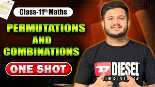 One Shot Permutations And Combinations  Chapter 6  Class 11 Math’s [upl. by Navek]