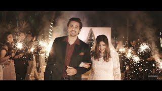 Nikhil amp Shanice Christian Wedding Movie trailer [upl. by Acsecnarf]