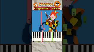 Ultimate Dragon ball Z  Tapion Theme Super Piano Tutorial [upl. by Neehahs]