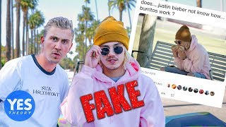 We Fooled the Internet w Fake Justin Bieber Burrito Photo [upl. by Hgielrahc]