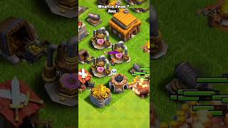 The worst nightmare for lower TH players 💀 clashofclans coc [upl. by Phil900]