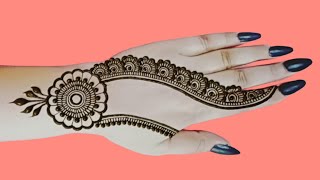 New Mehndi Designs For Hands  Mehandi Ka Design  Simple Mehndi Designs  Henna Designs Easy [upl. by Norrabal]