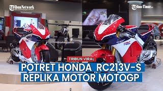 Replika Motor MotoGP Marc Marques Seharga 7 Milyar Rupiah Hadir di Makassar [upl. by Aerdua]