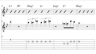 Allan Holdsworth CountDown Transcription [upl. by Nnalyrehc]