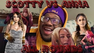 Reaction Scotty Vs Ahna Mac All Rounds [upl. by Ytsur990]