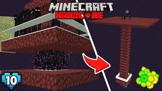 I Built A Super Efficient ENDERMAN FARM In Minecraft Hardcore  118 Lets Play  Episode 10 [upl. by Parent]