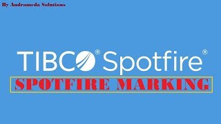 TIBCO Spotfire Marking [upl. by Pearlstein]