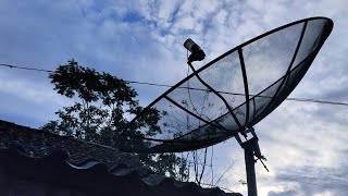 CARA TRACKING SATELIT THAICOM 6 THAILAND [upl. by Imij]