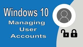 How to Enable or Disable a Windows 10 User Account [upl. by Candide]