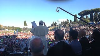 Pfingstvigil mit Papst Franziskus  Teil 2  Ansprache des Papstes [upl. by Olinad]