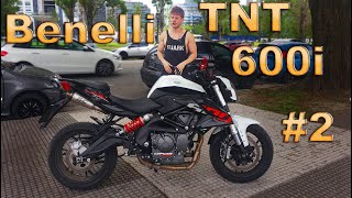 Benelli TNT 600iBN600 Top speed 224kmph [upl. by Isle]