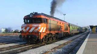 Locomotiva Diesel Série 1930 CP  Ligar do Motor [upl. by Heinrik]