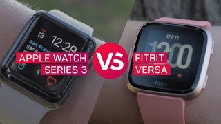 Apple Watch vs Fitbit Versa [upl. by Yelnahs]