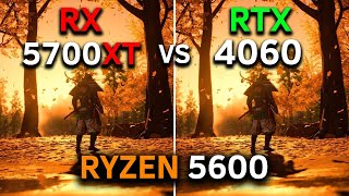 RTX 4060 8GB vs RX 5700 XT 8GB  RYZEN 5 5600  2024 [upl. by Lotty832]