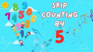 The Skip Counting by 5 Song  Silly School Songs [upl. by Eleph265]