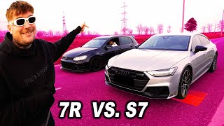 MEGNÉZZÜK MIT MEGY AZ AUDI S7 A GOLF 7R ELLEN 🔥🚀 [upl. by Falda]