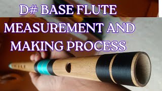 D base flute making and measurement process [upl. by Helm]