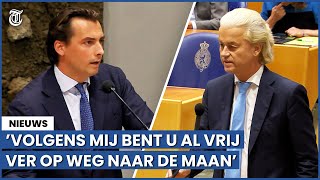 Wilders hekelt complotideeën Baudet over 911 ’Geen woorden voor zoveel onzin’ [upl. by Stier]