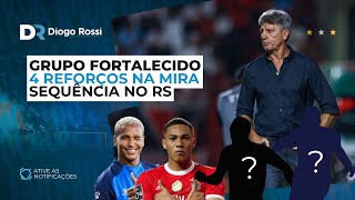 4 REFORÇOS PROCURADOS PELO GRÊMIO  A IDEIA PARA FORTALECER O GRUPO  ATACANTE VOLTA  JOGOS NO RS [upl. by Ecirp]