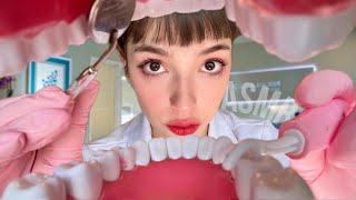 ASMR A CONSULTA NO DENTISTA MAIS REALISTA DE TODAS 🦷 [upl. by Vladamar]