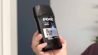 AXE Antiperspirant Deodorant for Men Phoenix 4PK 48H Sweat amp Odor Protection Review [upl. by Natsrik]